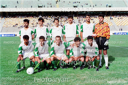  تیم های مختلف فوتبال ایران -