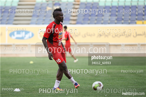 تمرین پرسپولیس ( 96/06/23)-گادوین منشاGodwin Mensha,