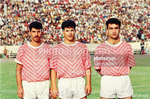 بازیکنان دهه های مختلف فوتبال ایران 1-فرشاد پیوس  Farshad Pious,مجتبی محرمی,حسین عبدی,