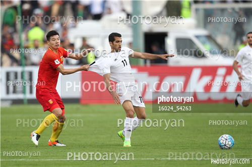 ایران 1-چین 0  - 1396/01/08-وحید امیری,