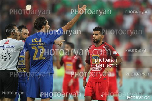 استقلال 0-پرسپولیس 1 (98/06/31) -سیاوش یزدانی مقدم,محمد رضا منصوری,داریوش شجاعیان,بشار رسن,