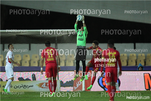 نفت تهران 0-پرسپولیس 2( 95/12/15)-علیرضا بیرانوند,محمد قاضی,سجاد شهباززاده,سید جلال حسینی,