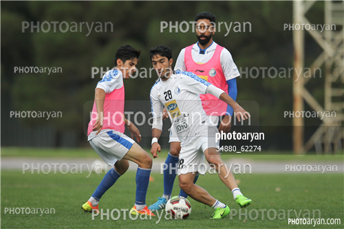 تمرین استقلال تهران (96/07/15)-فرشید باقری,سید محسن کریمی,