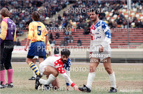 بازیکنان دهه های مختلف فوتبال ایران 6-فرشاد پیوس  Farshad Pious,مسعود غفوریهای اصل,