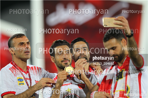 مراسم اهدای جام قهرمانی لیگ برتر (99/05/17) -شجاع خلیل زاده,سید جلال حسینی,کمال کامیابی نیا,احمد نورالهی,