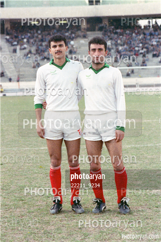 بازیکنان دهه های مختلف فوتبال ایران 8-حسین عبدی,رضا عابدیان,