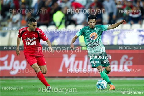 پرسپولیس 3-ذوب آهن اصفهان 3-96/02/09-محسن ربیع خواه,احسان پهلوان,