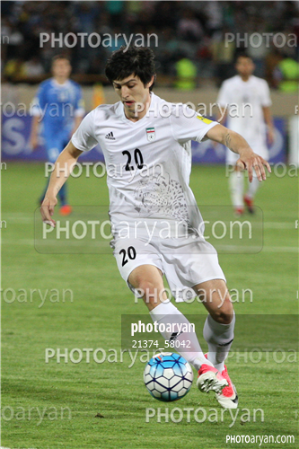 تیم ملی ایران 2-تیم ملی ازبکستان 96/03/22-سردار آزمون,