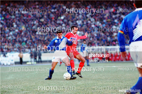 بازیکنان دهه های مختلف فوتبال ایران 2-محسن عاشوریَ,محمود فکری,دربی,