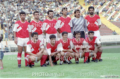 عکس های تیم پرسپولیس دهه 60-فرشاد پیوس  Farshad Pious,
