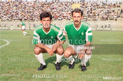 بازیکنان دهه های مختلف فوتبال ایران 10-حمید استیلی,مارکار اقاجانیان,