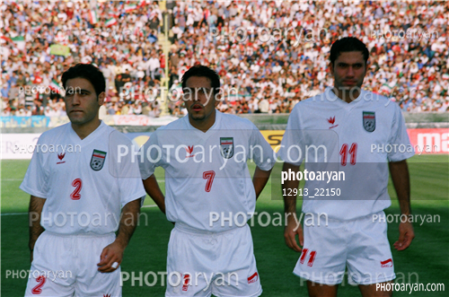 بازیکنان دهه های مختلف فوتبال ایران 1-علیرضا نیکبخت واحدی,مهدی مهدوی کیا,حامد کاویانپور,