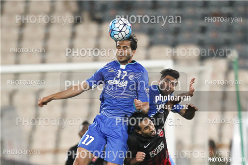 استقلال 1-الاهلی امارات 1 -96/02/05-علی قربانی,فرشید اسماعیلی,