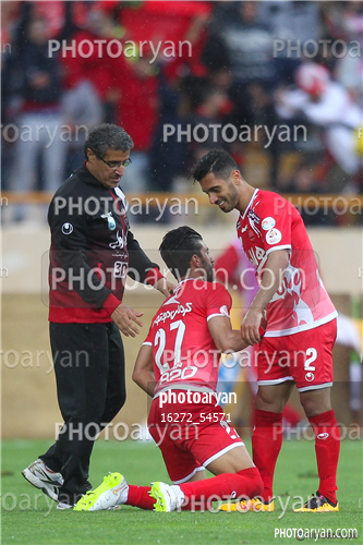 پرسپولیس 4-استقلال 2 -1395/01/27-رامین رضائیان,مصطفی قنبرپور,امید عالیشاه,