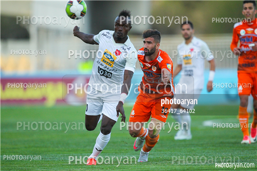 سایپا 0-پرسپولیس 2 (96/08/09)-گادوین منشاGodwin Mensha,