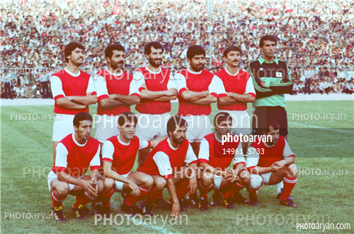 دربی سال 1362-حمید درخشان,محمد پنجعلی,ناصر محمدخانی,ضیاء عربشاهی,بهروز سلطانی,علی پروین  Ali Parvin,محمد مایلی کهن,کاظم سید علی خانی,غلامرضا فتح ابادی,حسین کاشی نژاد,روح اله عبادزاده,