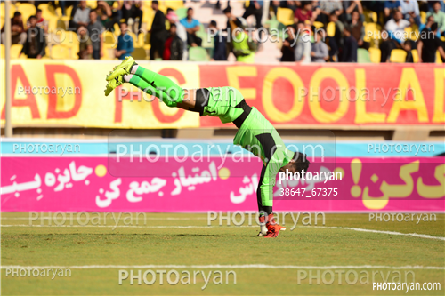 فولاد خوزستان 1-پرسپولیس 1  (96/10/03)-علیرضا بیرانوند,