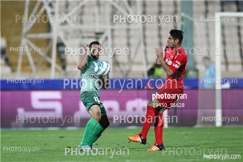 پرسپولیس 3-ذوب آهن اصفهان 3-96/02/09-شهاب کرمی,محمدرضا عباسی,