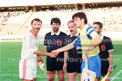 بازیکنان دهه های مختلف فوتبال ایران 2-حمید درخشان,کاپیتان ها,