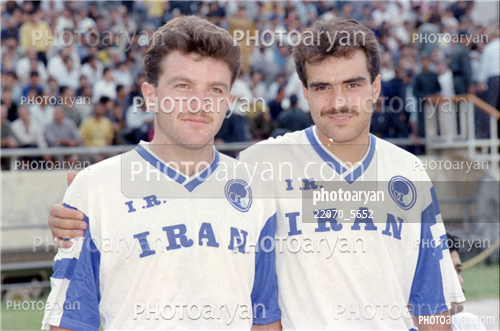 بازیکنان دهه های مختلف فوتبال ایران 7-ناصر عباسی,ایمان عالمی,