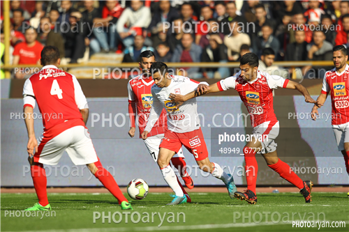 پرسپولیس 2-تراکتورسازی تبریز 0 (96/10/08)-حسین ماهینی,محسن مسلمان,سید جلال حسینی,احسان پهلوان,