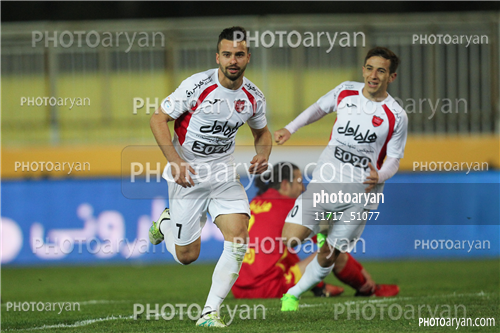 نفت تهران 0-پرسپولیس 2( 95/12/15)-سروش رفیعی,فرشاد احمدزاده,