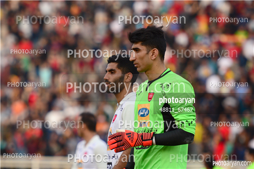 فولاد خوزستان 1-پرسپولیس 1  (96/10/03)-محمد انصاری,علیرضا بیرانوند,