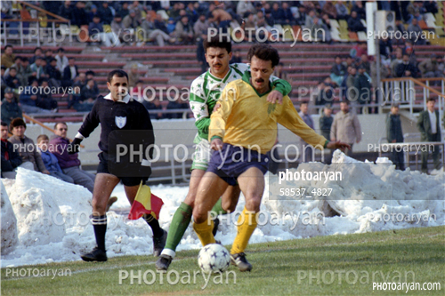 بازیکنان دهه های مختلف فوتبال ایران 15-رضا عابدیان,حمید علی دوستی,