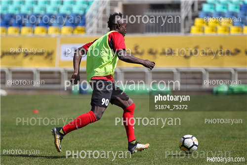 تمرین پرسپولیس ( 96/12/17)-گادوین منشاGodwin Mensha,