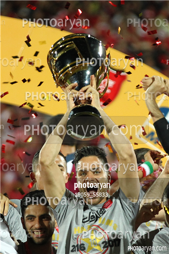 جشن قهرمانی تیم فوتبال پرسپولیس 96/01/30-صادق محرمی,کمال کامیابی نیا,