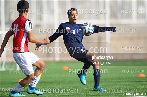 جلسه تمرینی تیم ملی زیر 13 سال (97/11/05)-
