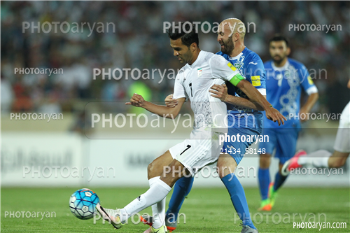 تیم ملی ایران 2-تیم ملی ازبکستان 96/03/22-مسعود شجاعی,