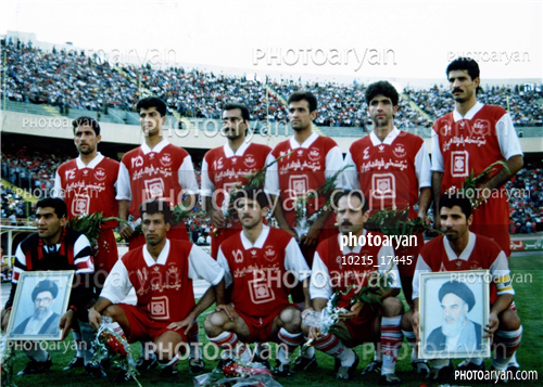 عکس های تیم پرسپولیس دهه 70-احمدرضا عابدزاده Ahmad Reza Abedzadeh,علی دایی  Ali Daei,