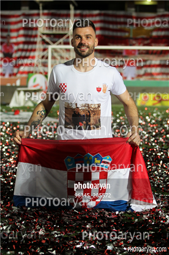 مراسم اهدای جام قهرمانی لیگ برتر (99/05/17) -بوژیدار رادوشویچ,