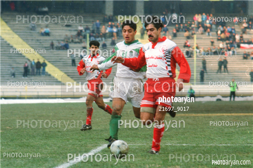 بازیکنان دهه های مختلف فوتبال ایران 6-افشین پیروانی,رسول خطیبی,