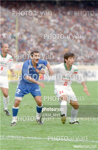 بازیکنان دهه های مختلف فوتبال ایران 8-خداداد عزیزی  Khodadad Azizi,