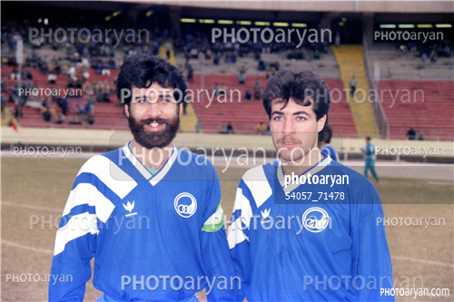 بازیکنان دهه های مختلف فوتبال ایران 13-شاهرخ بیانی,صادق ورمزیار,