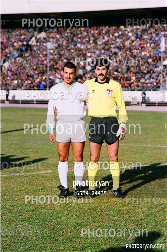 بازیکنان دهه های مختلف فوتبال ایران 2-حمید بابازاده,رضا رضایی منش,