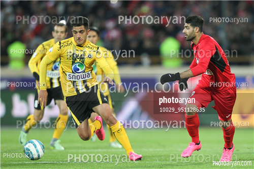 پرسپولیس 2-سپاهان اصفهان  1-محمودقاید رحمتی,مهدی طارمی,