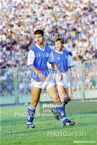 بازیکنان دهه های مختلف فوتبال ایران 3-رضا حسن زاده,جواد زرینچه,