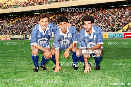 بازیکنان دهه های مختلف فوتبال ایران 2-صادق ورمزیار,جواد زرینچه,محمد تقوی,