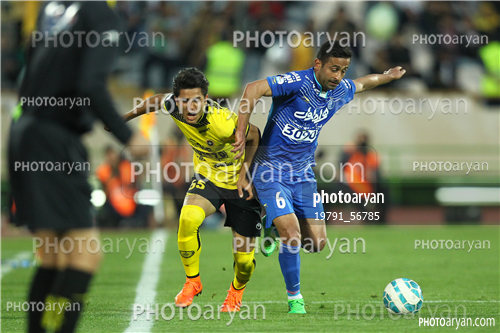 استقلال 2-سپاهان اصفهان 1-96/02/14-امید ابراهیمی,عارف غلامی,