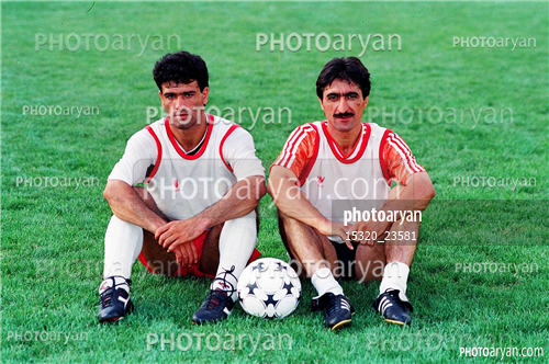 بازیکنان دهه های مختلف فوتبال ایران 2-ناصر محمدخانی,مرتضی کرمانی مقدم,