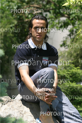 پرتره بازیکنان تیم ملی 1384-علی کریمی Ali Karimi,