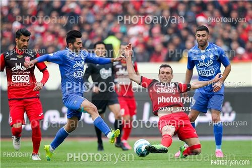 استقلال 3-پرسپولیس 2 -95/11/24-حسین ماهینی,سید جلال حسینی,کاوه رضایی,فرشید اسماعیلی,