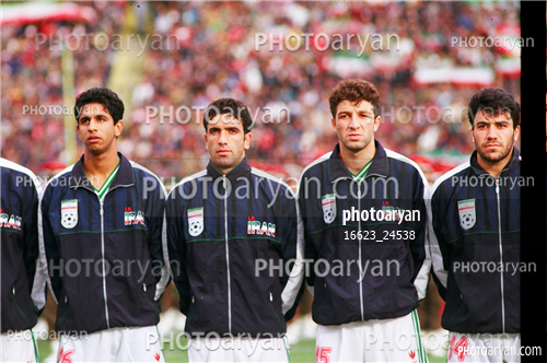 بازیکنان دهه های مختلف فوتبال ایران 2-اسماعیل حلالی,بهروز رهبری فر,علی موسوی,محمد نوازی,