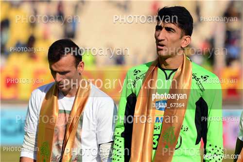 فولاد خوزستان 1-پرسپولیس 1  (96/10/03)-علیرضا بیرانوند,