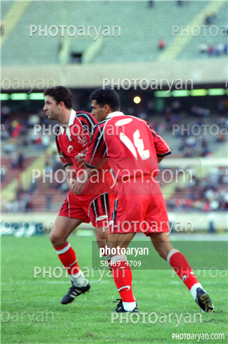 بازیکنان دهه های مختلف فوتبال ایران 15-اسماعیل حلالی,رضا جباری,