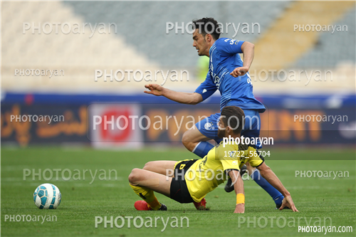 استقلال 2-سپاهان اصفهان 1-96/02/14-امید نورافکن,ميلاد سرلک چيوا,