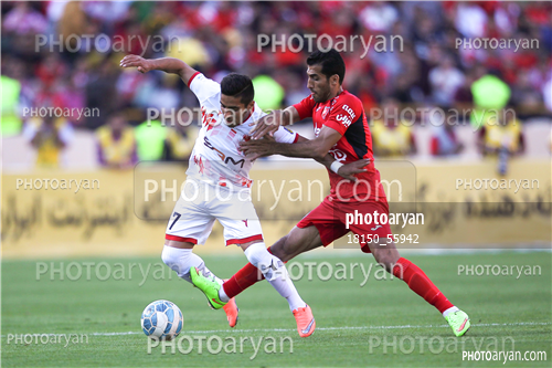 پرسپولیس 4-پدیده  مشهد 0-96/01/30-وحید امیری,محمدرضا ناصحی,